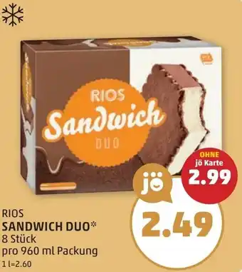 PENNY Rios sandwich duo Angebot