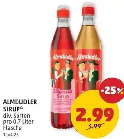 PENNY Almdudler sirup Angebot