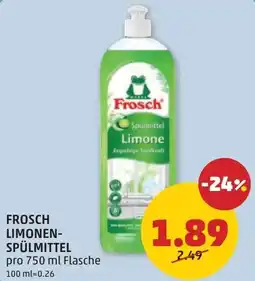 PENNY Frosch limonen spülmittel Angebot
