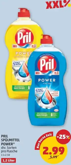 PENNY Pril spülmittel power Angebot