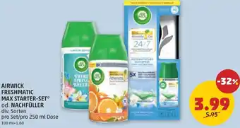 PENNY Airwick freshmatic max starter-set od. nachfüller Angebot