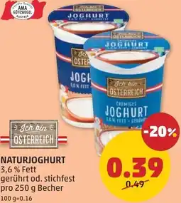 PENNY Naturjoghurt Angebot