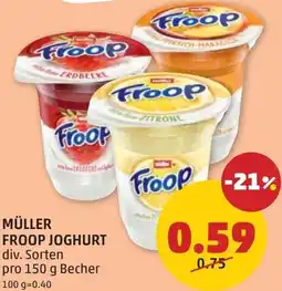 PENNY Müller froop joghurt Angebot
