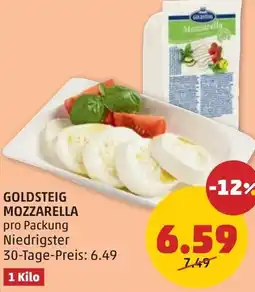 PENNY Goldsteig mozzarella Angebot