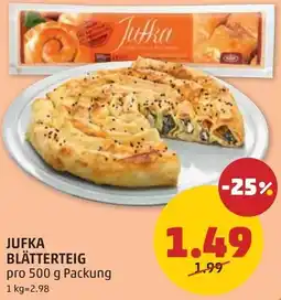 PENNY Jufka blätterteig Angebot