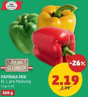 PENNY Paprika mix Angebot