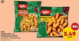 PENNY Iglo kroketten od. feine welle frites Angebot