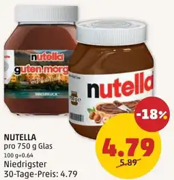 PENNY Nutella Angebot