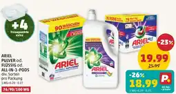PENNY Ariel pulver od. flüssig od. all-in-1-pods Angebot