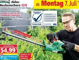 Norma Power Garden Akku Heckenschere 12V Angebot