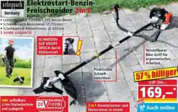 Norma Scheppach Elektrostart Benzin Freischneider Angebot