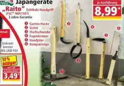 Norma Power Garden Japangeräte Raito Angebot