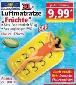 Norma Luftmatratze Früchte Angebot