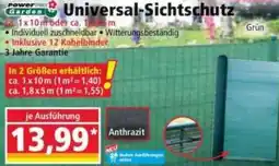 Norma Power Garden Universal Sichtschutz Angebot
