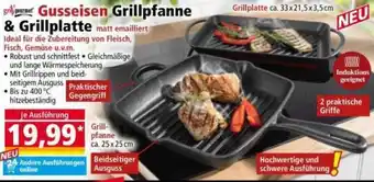 Norma Gusseisen Grillpfanne & Grillplatte Angebot