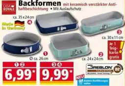Norma CASA ROYALE Backformen Angebot