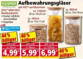 Norma KESPER Aufbewahrungsgläser Angebot