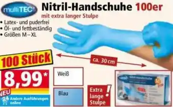 Norma multiTEC Nitril Handschuhe Angebot