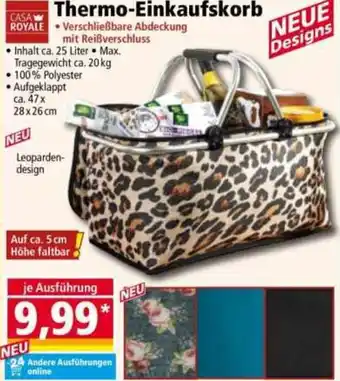 Norma CASA ROYALE Thermo Einkaufskorb Angebot