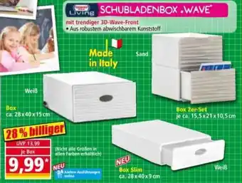 Norma Schubladenbox wave Angebot
