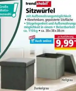 Norma trend stabil Sitzwürfel Angebot