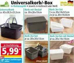 Norma Universalkorb Box Angebot
