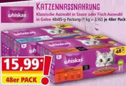 Norma Whiskas katzennassnahrung Angebot