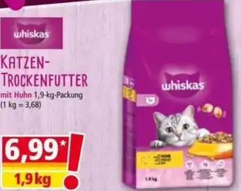 Norma Whiskas katzen trockenfutter Angebot