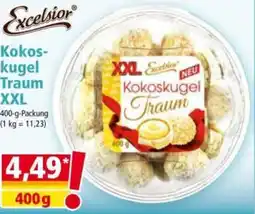 Norma Excelsior Kokoskugel Traum XXL Angebot