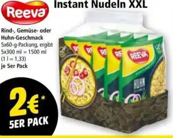 Norma Reeva Instant Nudeln XXL Angebot
