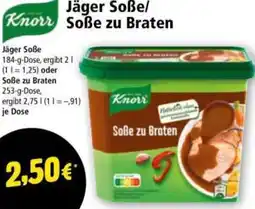 Norma Knorr Jäger Soße /Soße zu Braten Angebot
