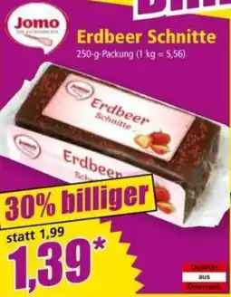 Norma Jomo Erdbeer Schnitte Angebot