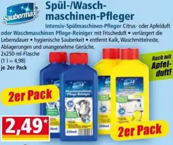 Norma Saubermax Spül Waschmaschinen Pfleger Angebot