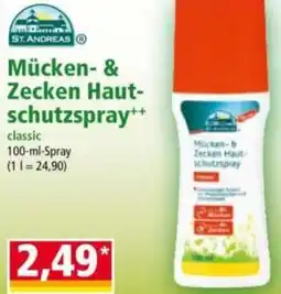 Norma Mücken & Zecken Hautschutzspray Angebot
