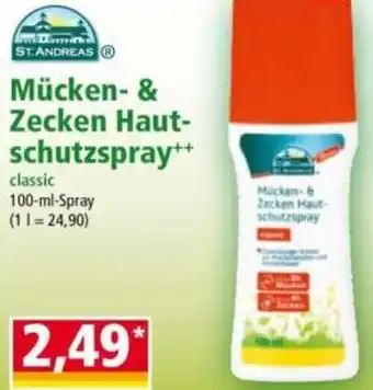 Norma Mücken & Zecken Hautschutzspray Angebot