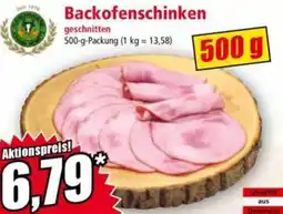 Norma Backofenschinken Angebot