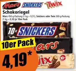 Norma Schokoriegel Angebot