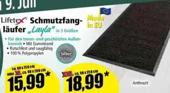 Norma Lifetex Schmutzfangmatte Layla Angebot