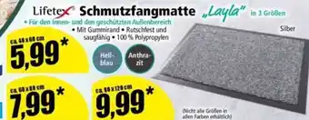 Norma Lifetex Schmutzfangmatte Layla Angebot