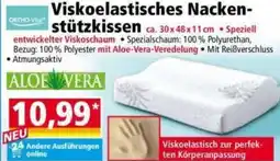Norma Viskoelastisches Nackenstützkissen Angebot