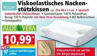 Norma Viskoelastisches Nackenstützkissen Angebot