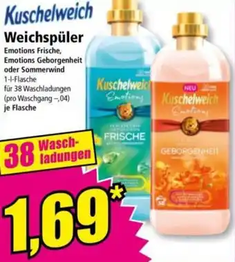 Norma Kuschelweich Weichspüler Angebot