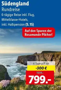 Lidl Reisen Südengland Rundreise Angebot
