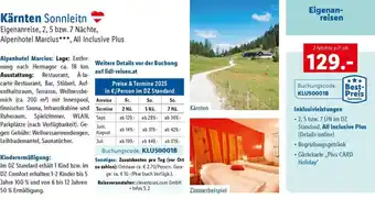 Lidl Reisen Kärnten Sonnleitn Angebot