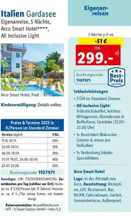 Lidl Reisen Italien Gardasee Angebot