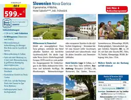 Lidl Reisen Slowenien Nova Gorica Angebot