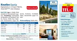 Lidl Reisen Kroatien Opatija Angebot