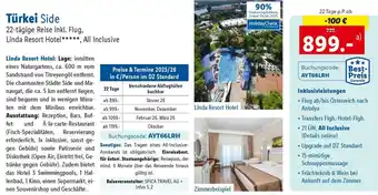Lidl Reisen Türkei Side Angebot