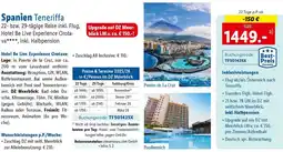 Lidl Reisen Spanien Teneriffa Angebot