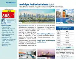 Lidl Reisen Vereinigte Arabische Emirate Dubai Angebot